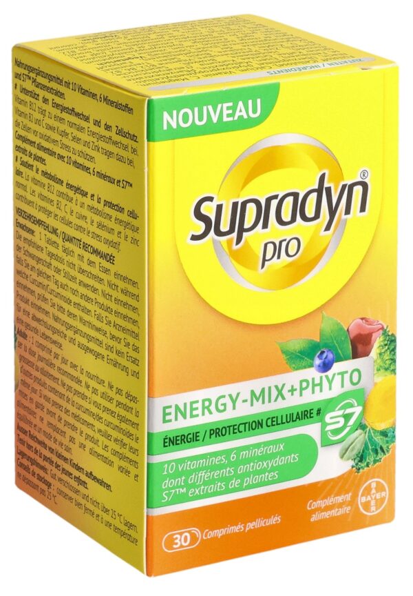 PICBACK3D SUPRADYN pro energy-complex+phyto Filmtabl 30 Stk