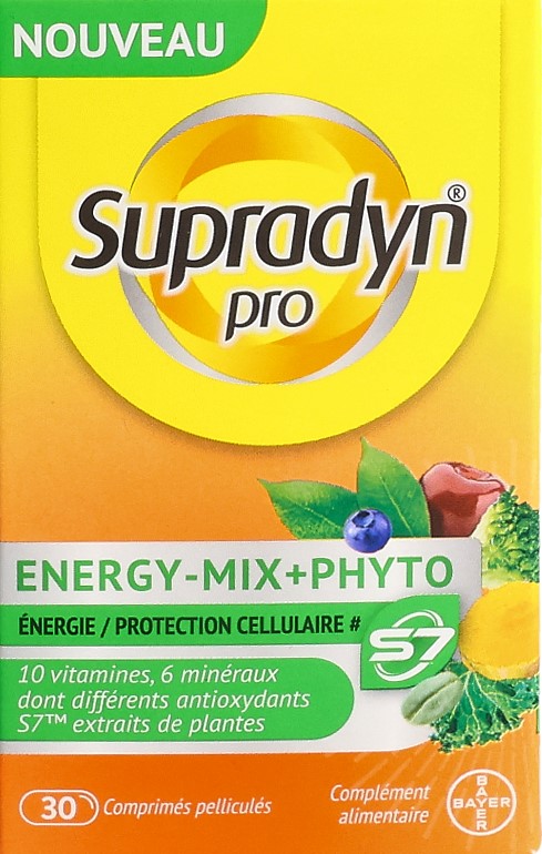 PICBACK SUPRADYN pro energy-complex+phyto Filmtabl 30 Stk