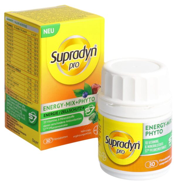 PICFRONT3DPLUS SUPRADYN pro energy-complex+phyto Filmtabl 30 Stk