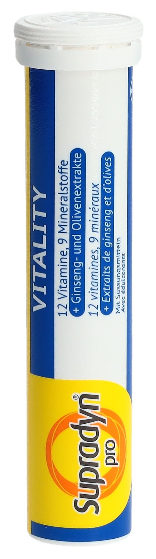 CONTENTFRONT SUPRADYN pro Vitality Brausetabl 30 Stk