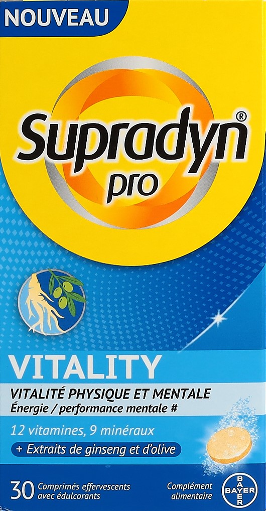 PICBACK SUPRADYN pro Vitality Brausetabl 30 Stk