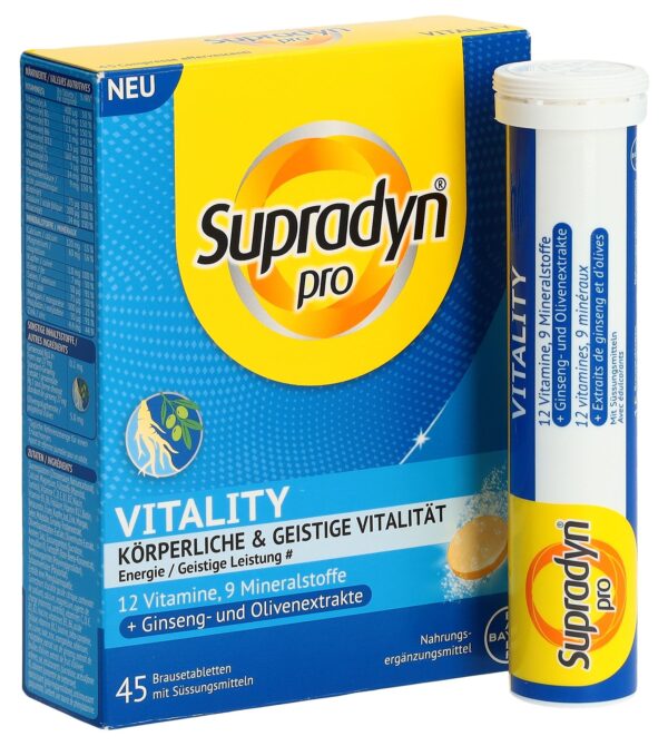 PICFRONT3DPLUS SUPRADYN pro Vitality Brausetabl 45 Stk