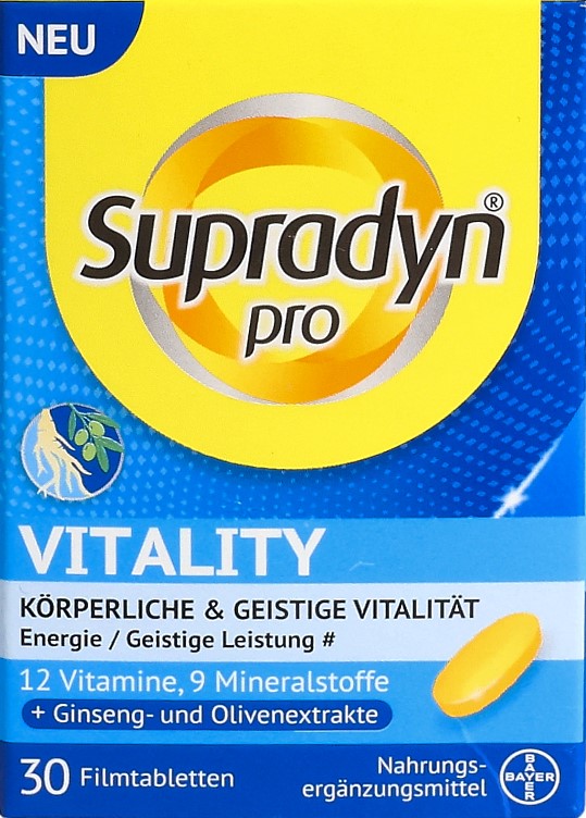 PICFRONT SUPRADYN pro Vitality Filmtabl Ds 30 Stk