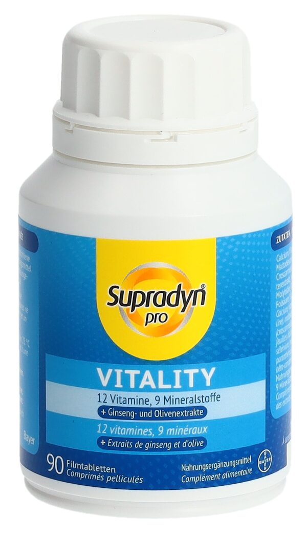 CONTENTFRONT SUPRADYN pro Vitality Filmtabl Ds 90 Stk