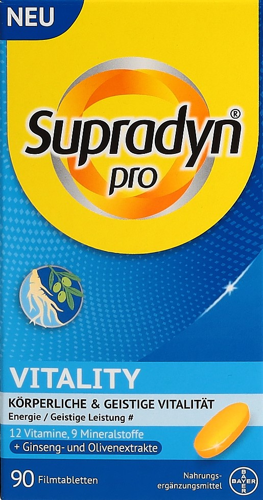 PICFRONT SUPRADYN pro Vitality Filmtabl Ds 90 Stk