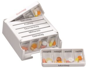 MEDI-7 Medikamentendosierer 7 Tage D/F/I weiss (n)