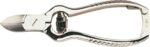NIPPES Fussnagelzange 13cm mit Feder vernickelt