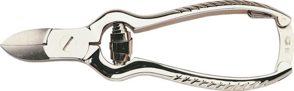NIPPES Fussnagelzange 13cm mit Feder vernickelt