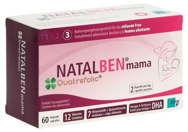 PICFRONT3D NATALBEN MAMA Kaps 60 Stk