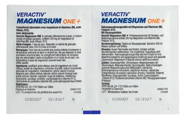 CONTENTBACK VERACTIV Magnesium One+ Btl 30 Stk