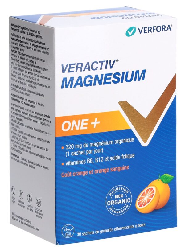 PICBACK3D VERACTIV Magnesium One+ Btl 30 Stk