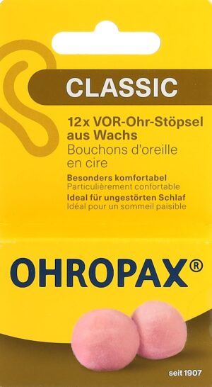 OHROPAX Ohrstöpsel Classic 12 Stk