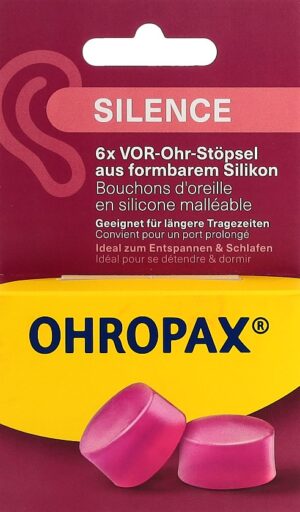 OHROPAX Ohrstöpsel Silicon Silence 6 Stk