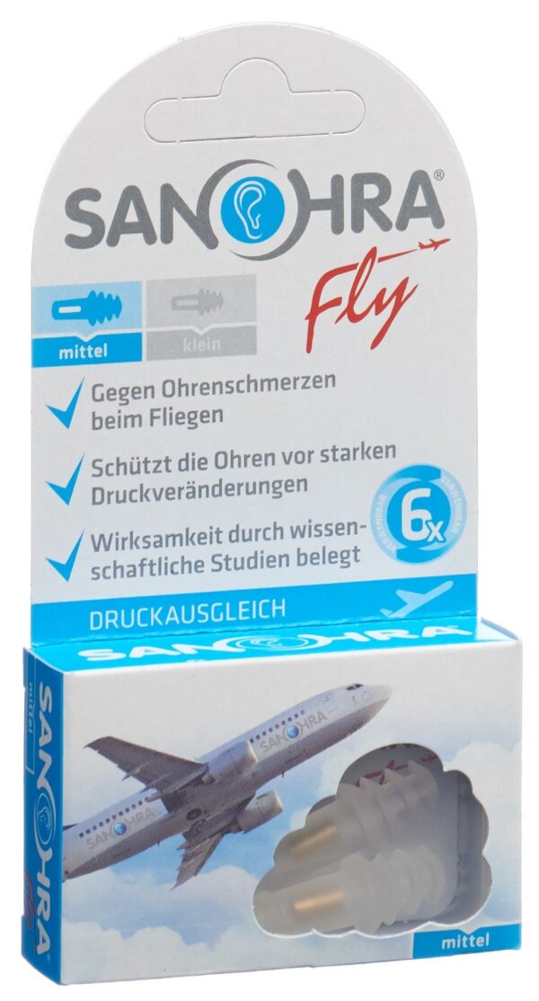 PICFRONT3D SANOHRA FLY Ohrenstöpsel Erwachsene 2 Stk