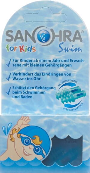 SANOHRA SWIM Ohrenstöpsel Kinder 2 Stk