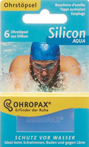 OHROPAX Silicon Aqua Ohrstöpsel 6 Stk