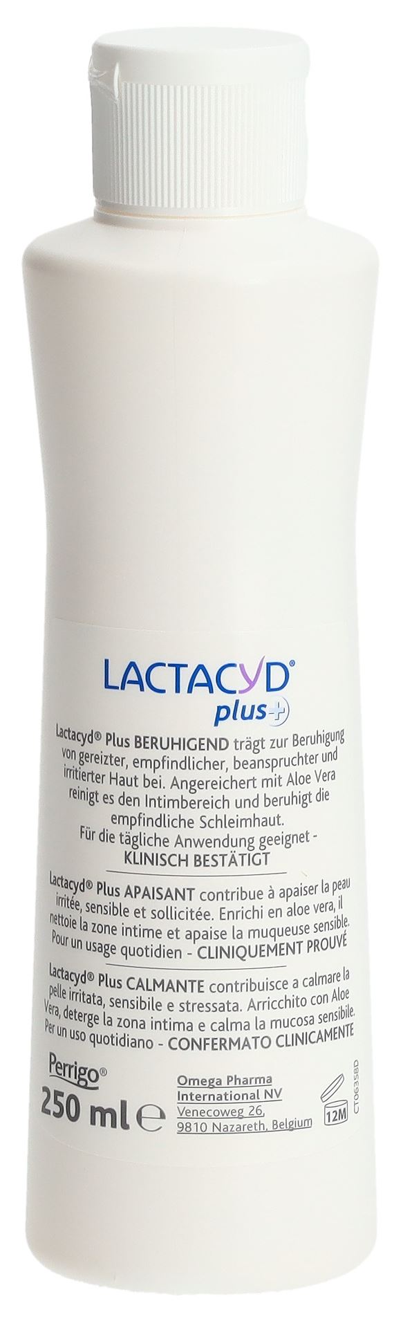 LACTACYD Plus+ beruhigend 250 ml