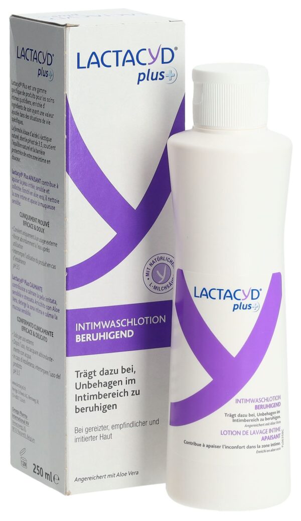 LACTACYD Plus+ beruhigend 250 ml