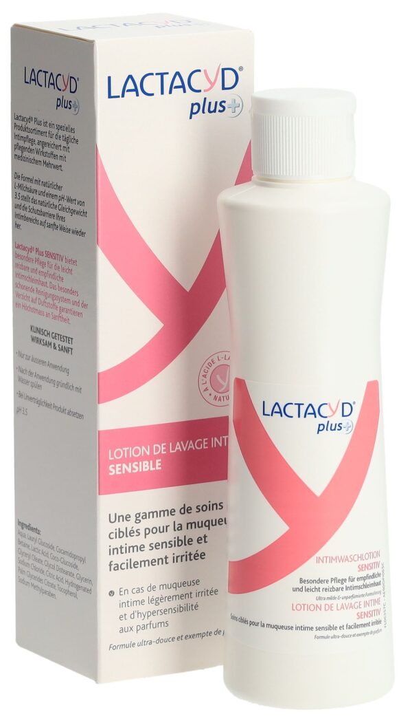 LACTACYD Plus+ sensitive 250 ml