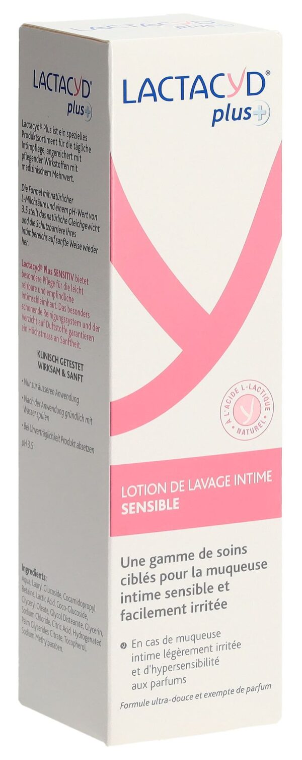 LACTACYD Plus+ sensitive 250 ml