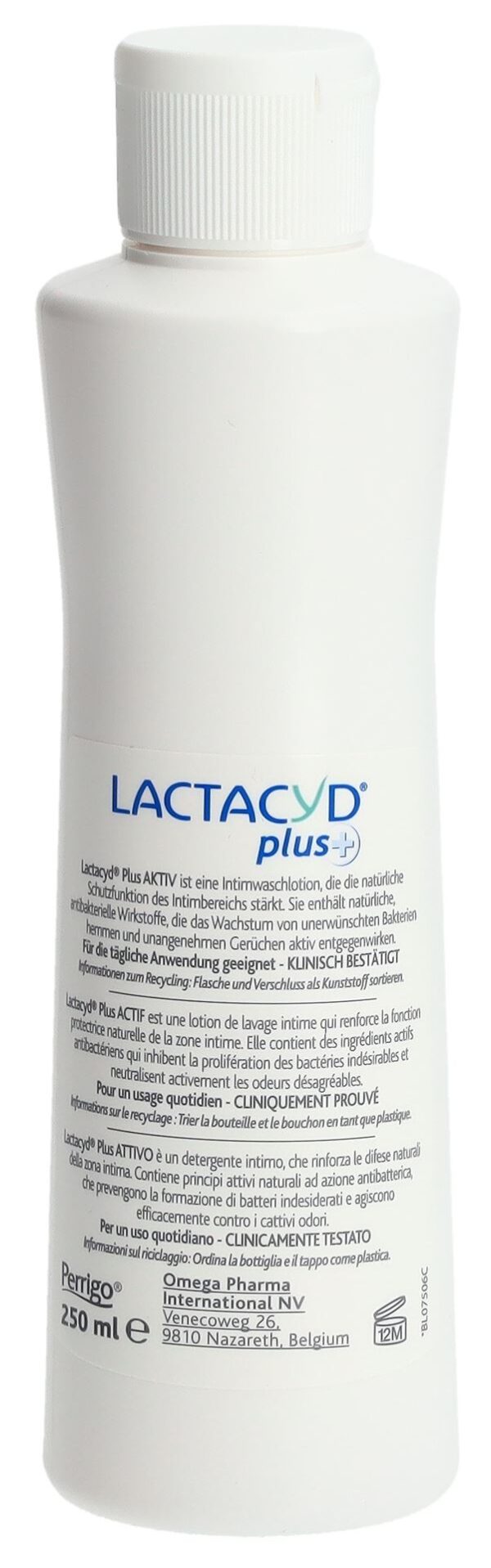 LACTACYD Plus+ Active 250 ml
