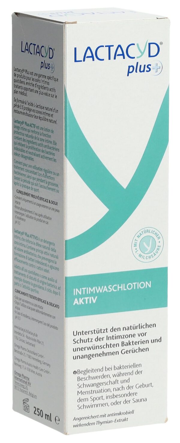 LACTACYD Plus+ Active 250 ml