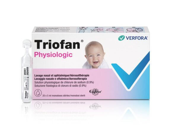 TRIOFAN Physiologic Lös 20 Monodos 5 ml