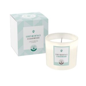 HERBORISTERIA Duftkerze im Glas Cedarwood