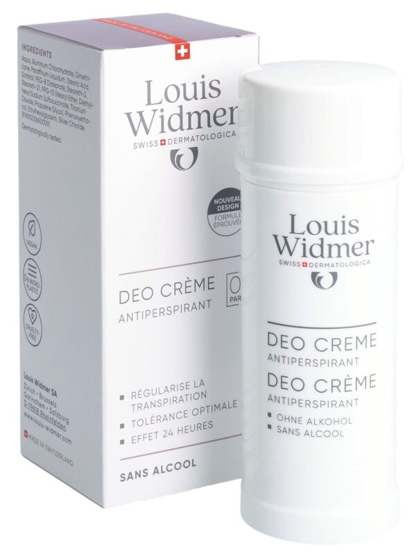 WIDMER Deo Creme Antiperspirant o Parf 40 ml