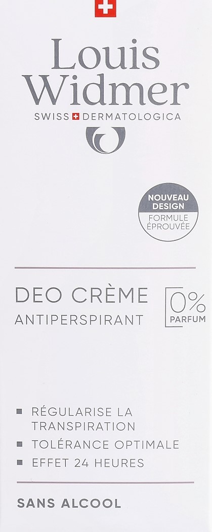 WIDMER Deo Creme Antiperspirant o Parf 40 ml