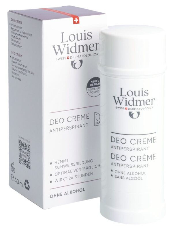 WIDMER Deo Creme Antiperspirant o Parf 40 ml