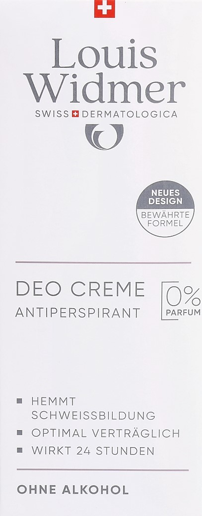 WIDMER Deo Creme Antiperspirant o Parf 40 ml
