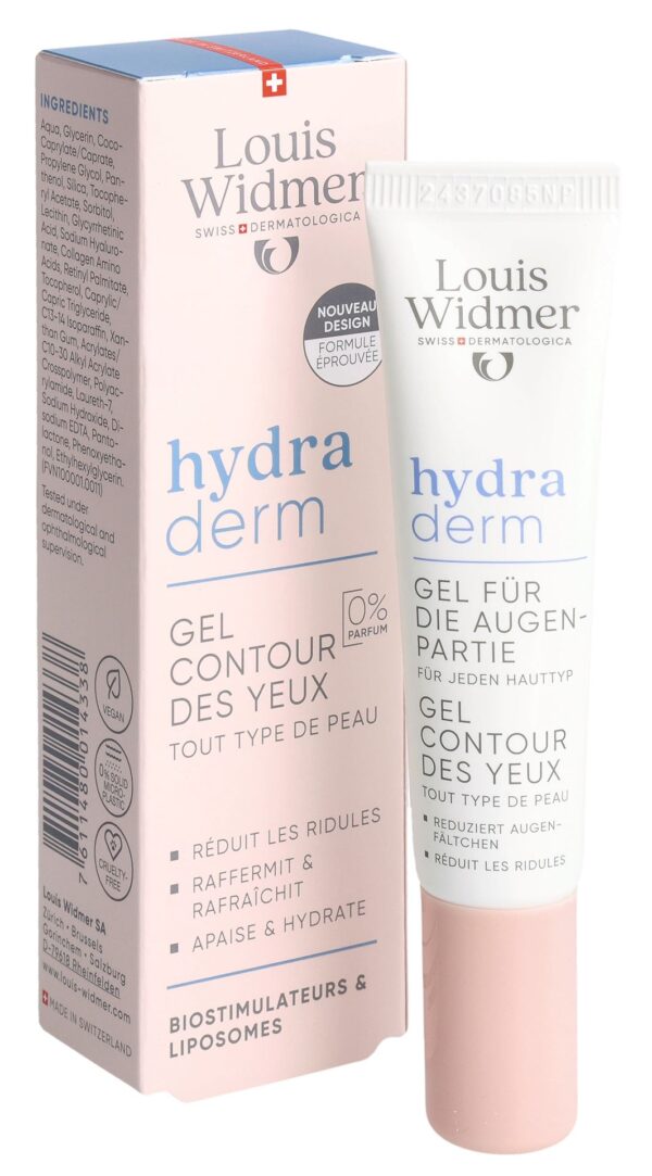 PICBACK3DPLUS WIDMER Hydraderm Gel Augenpart o Parf 15 ml