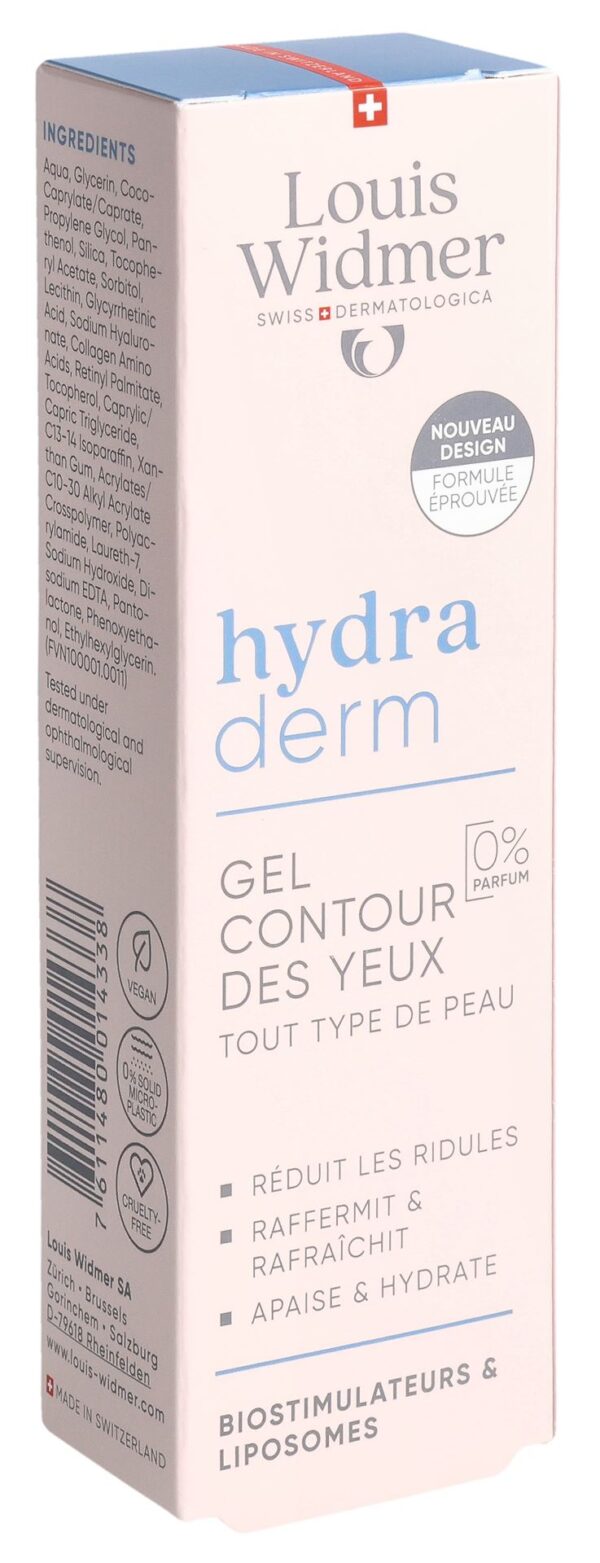 PICBACK3D WIDMER Hydraderm Gel Augenpart o Parf 15 ml