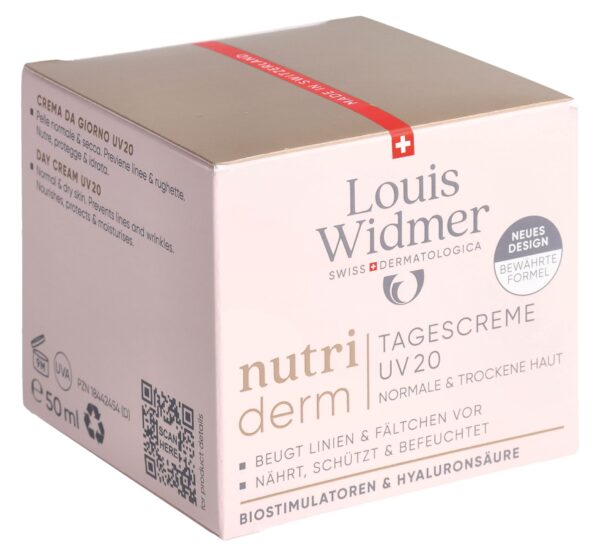 PICFRONT3D WIDMER Nutriderm Tagescreme UV20 parf 50 ml