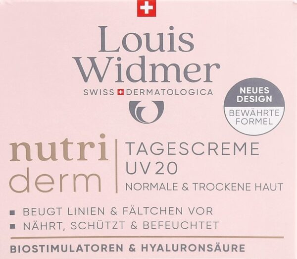 PICFRONT WIDMER Nutriderm Tagescreme UV20 parf 50 ml