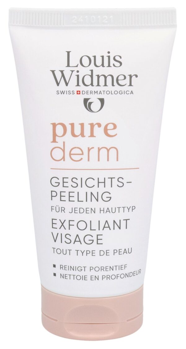 WIDMER Purederm Gesichtspeeling parf 50 ml
