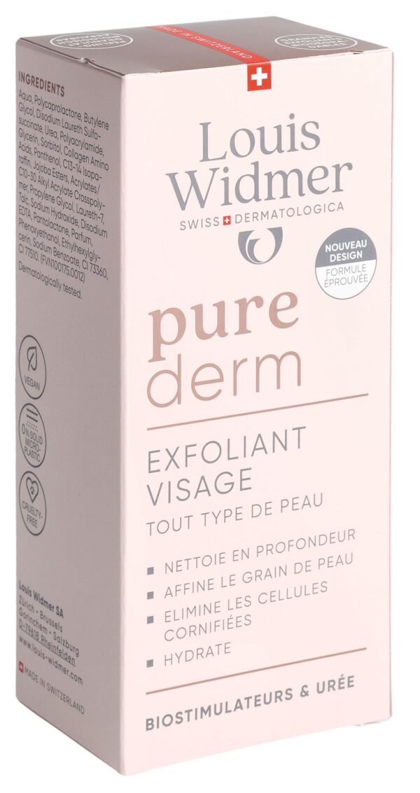 WIDMER Purederm Gesichtspeeling parf 50 ml