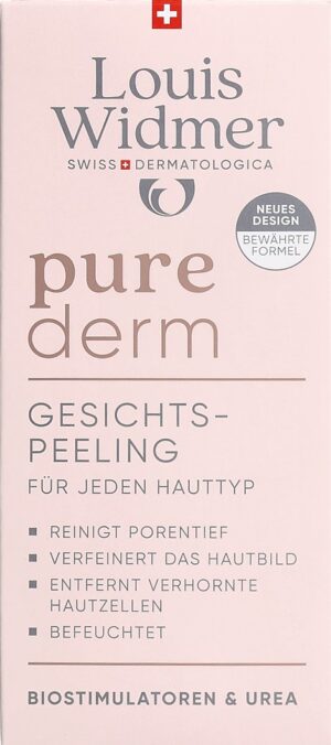 WIDMER Purederm Gesichtspeeling parf 50 ml