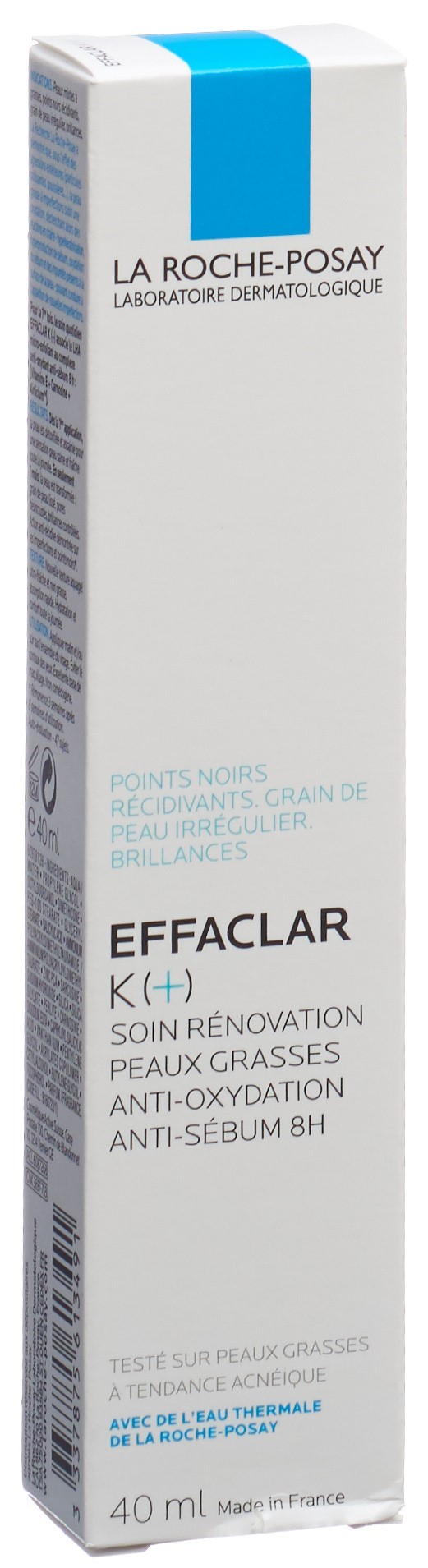 PICFRONT3D ROCHE POSAY Effaclar K+ Tb 40 ml
