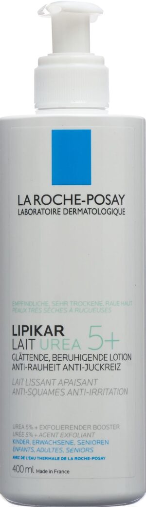 ROCHE POSAY Lipikar Milch Urea 5+ Fl 400 ml