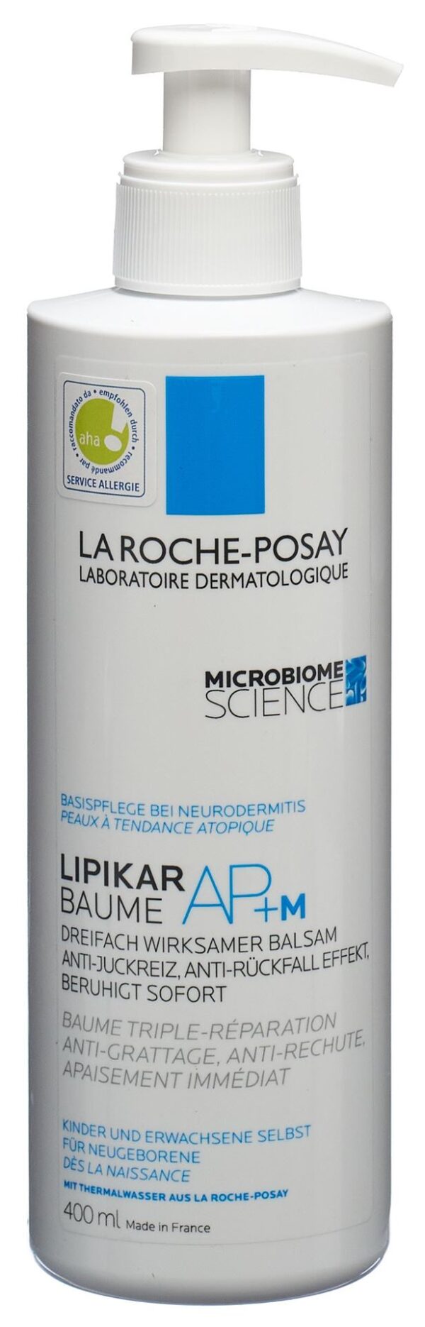 PICFRONT3D ROCHE POSAY Lipikar Baume AP+M Disp 400 ml
