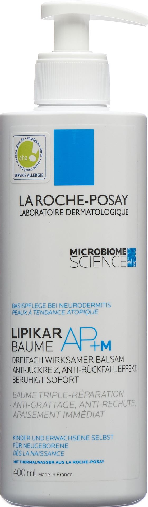 PICFRONT ROCHE POSAY Lipikar Baume AP+M Disp 400 ml