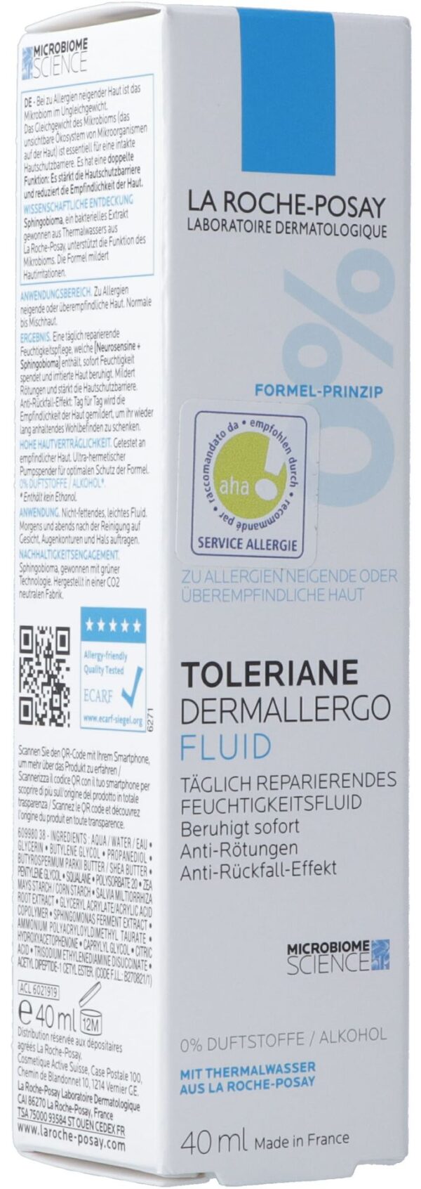 PICFRONT3D ROCHE POSAY Toleriane Dermallergo Fluid AHA 40 ml