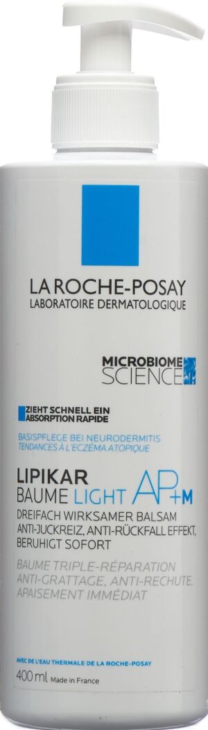 ROCHE POSAY Lipikar Baume Light AP+M Fl 400 ml