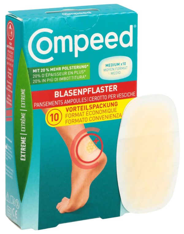 PICFRONT3DPLUS COMPEED Blasenpflaster Extreme Ferse 10 Stk