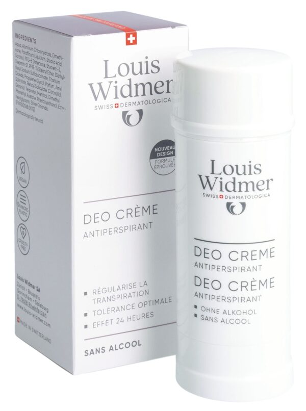 WIDMER Deo Creme Antiperspirant parf 40 ml