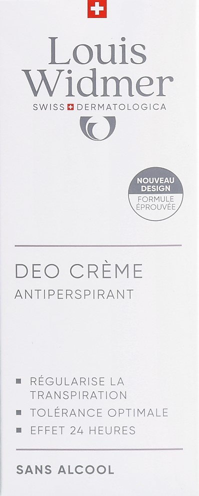 WIDMER Deo Creme Antiperspirant parf 40 ml