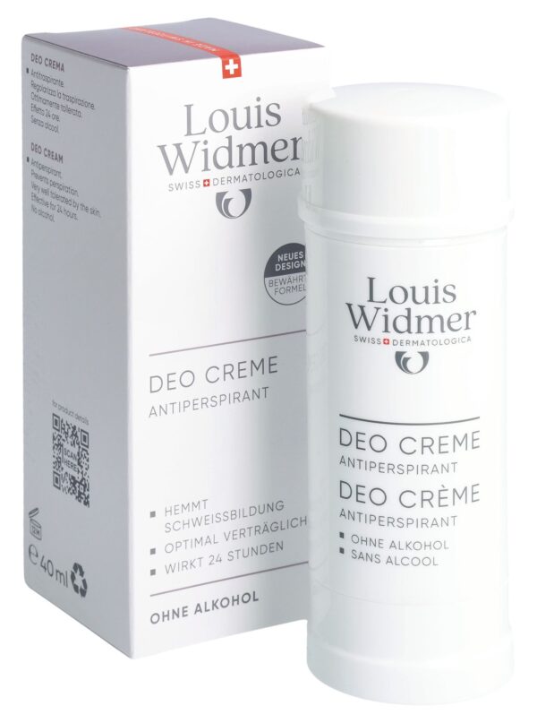 WIDMER Deo Creme Antiperspirant parf 40 ml