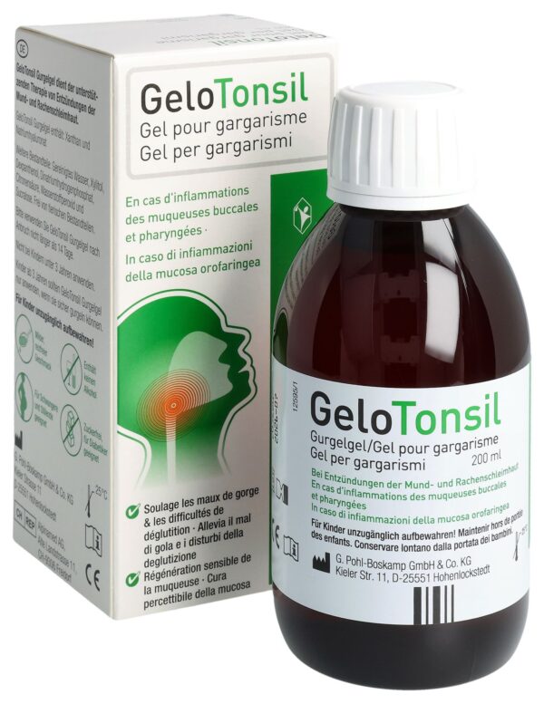 PICBACK3DPLUS GELOTONSIL Gurgelgel Fl 200 ml